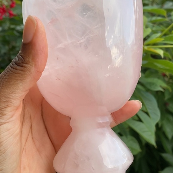 Rose Quartz Chalice/Cup - Picture 7 of 7